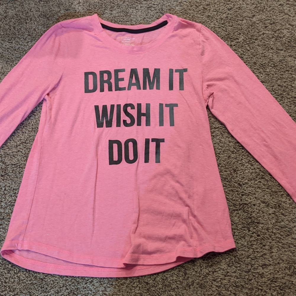 Long Sleeve Active Wear - Pink